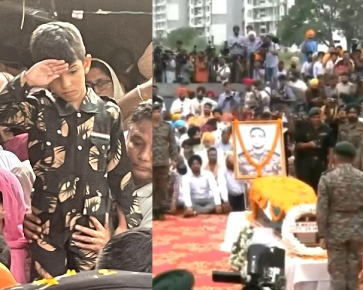Last farewell to Colonel Manpreet Singh