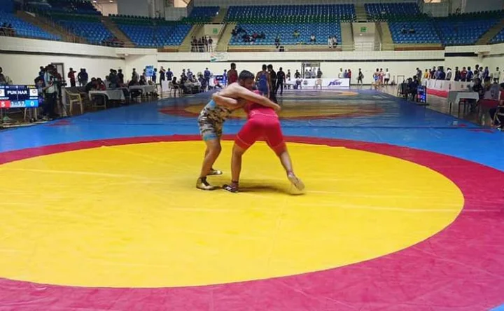 Wrestling trials for Asian Championship