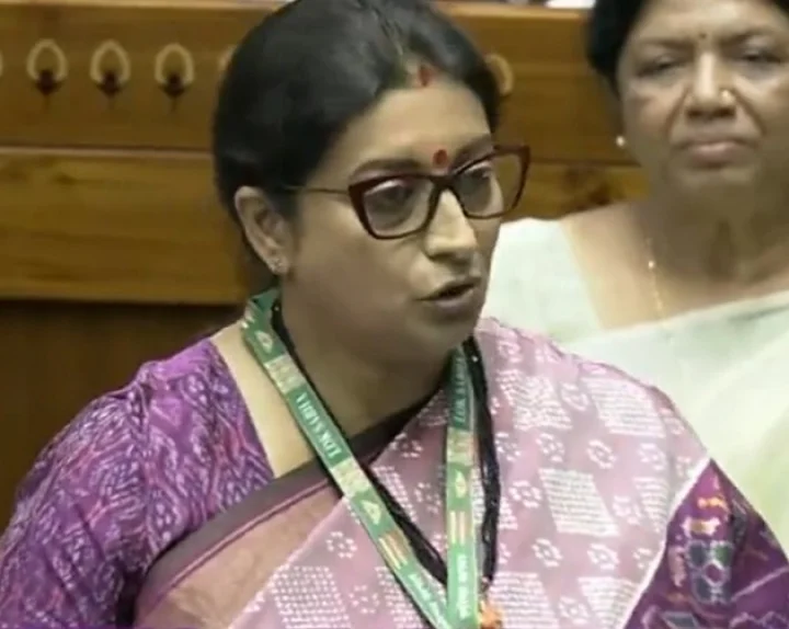 smriti irani on women reservation bill