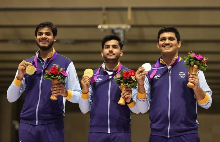 Asian Games 2023 में भारत ने जीता पहला गोल्ड मेडल, शूटिंग टीम ने दिलाया सोना (Video)