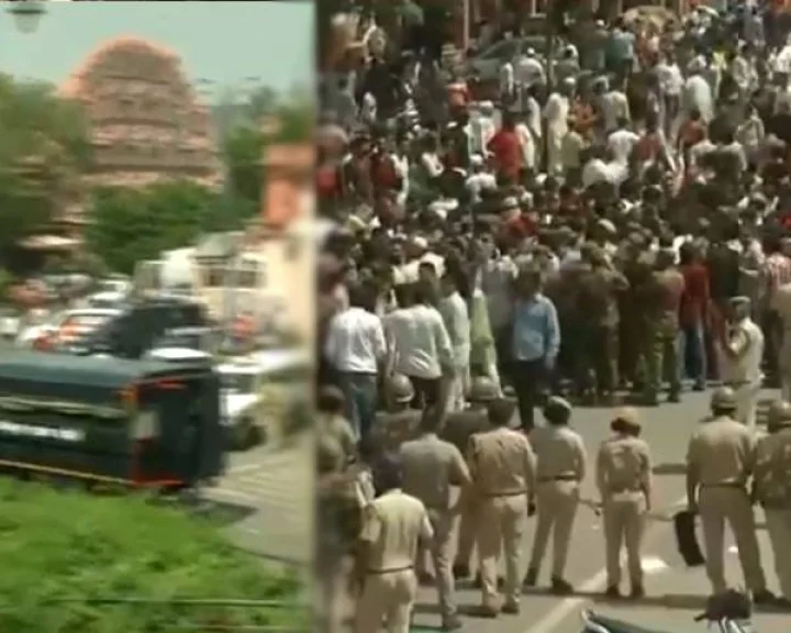Communal tension after accident in Jaipur