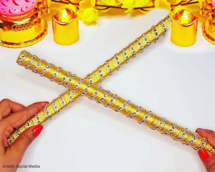 dandiya stick decoration ideas