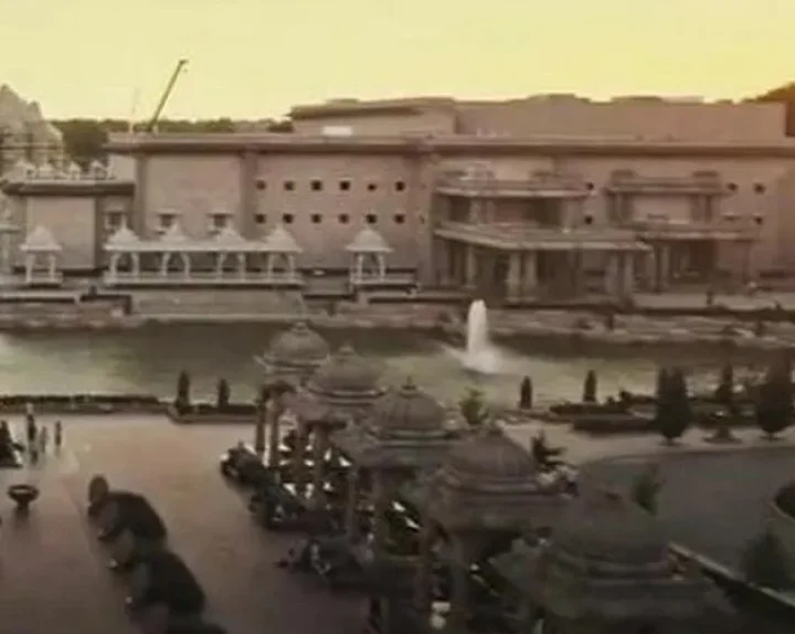 The largest Hindu temple inaugurated in New Jersey America