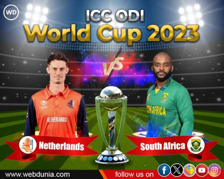 Netherlands put a target of 246 infront of south africa