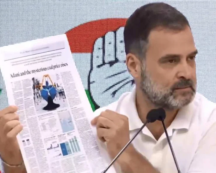 Rahul Gandhi allegation on Adani Group