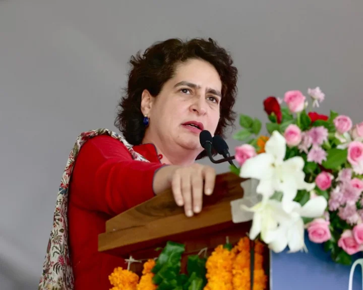 Priyanka Gandhi targeted the central government