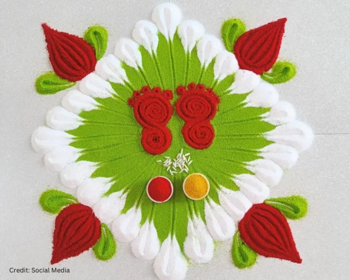 dussehra rangoli 2023