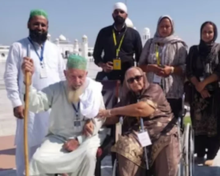 Cousins meet in Kartarpur after 76 years