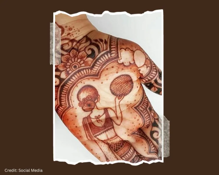 karwa chauth mehndi design 2023