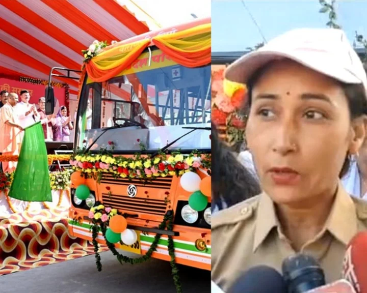 Women Drivers and Conductors in Uttar Pradesh Roadways Bus
