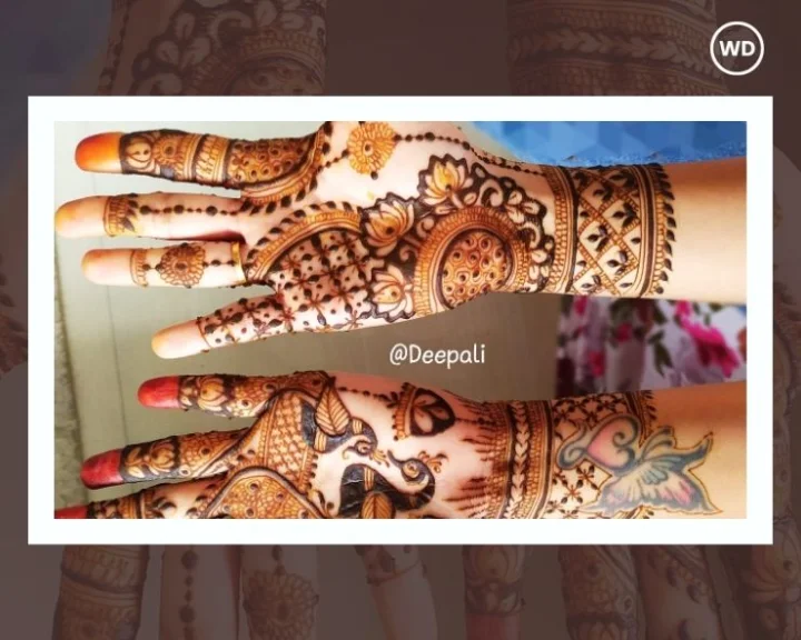 karwa chauth 2023 mehndi design