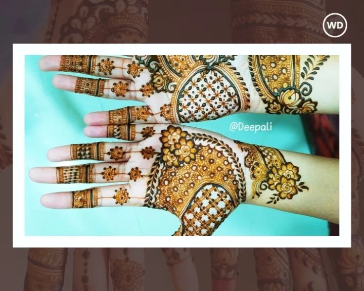 karwa chauth 2023 mehndi design
