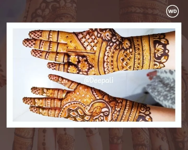 karwa chauth 2023 mehndi design