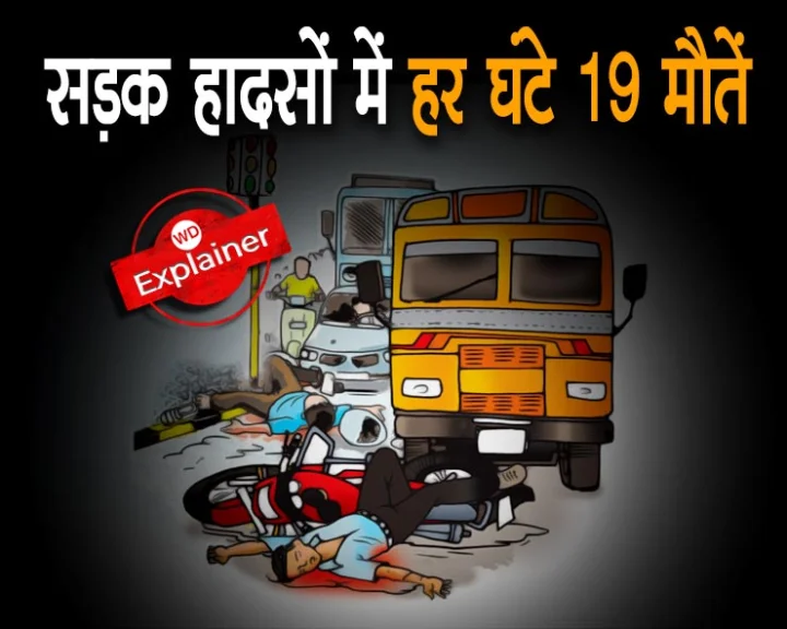 death in road accident in india