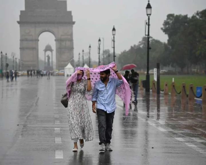 Delhi rain