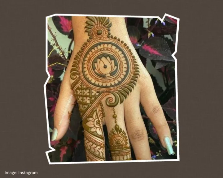 chhath puja mehndi design