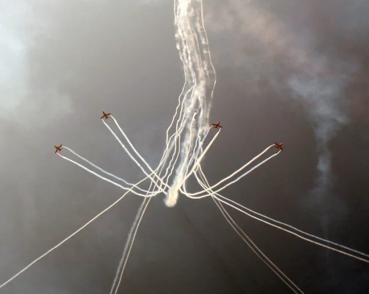 air show by airforce