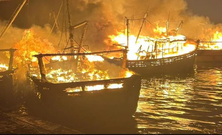Harbor Fire