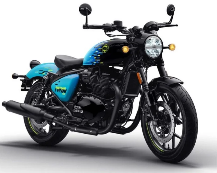 New Royal Enfield Shotgun 650 unveiled at Motoverse 2023 : रॉयल एनफील्ड Shotgun 650