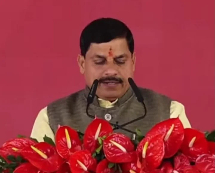 Swearing in ceremony of new Chief Minister of Madhya Pradesh Dr. Mohan Yadav