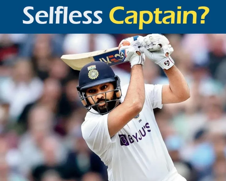 Rohit sharma selfless captain trend troll ON TWITTER
