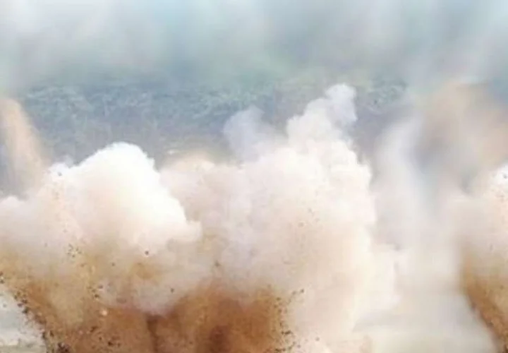 Illegal firecracker manufacturing unit