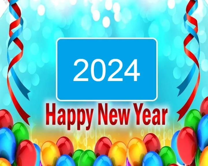 happy new year 2024