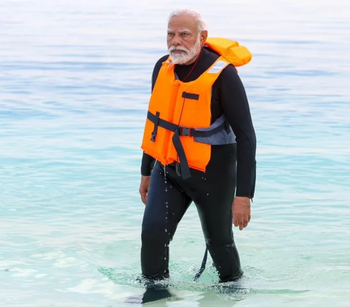 PM Modis Lakshadweep Visit