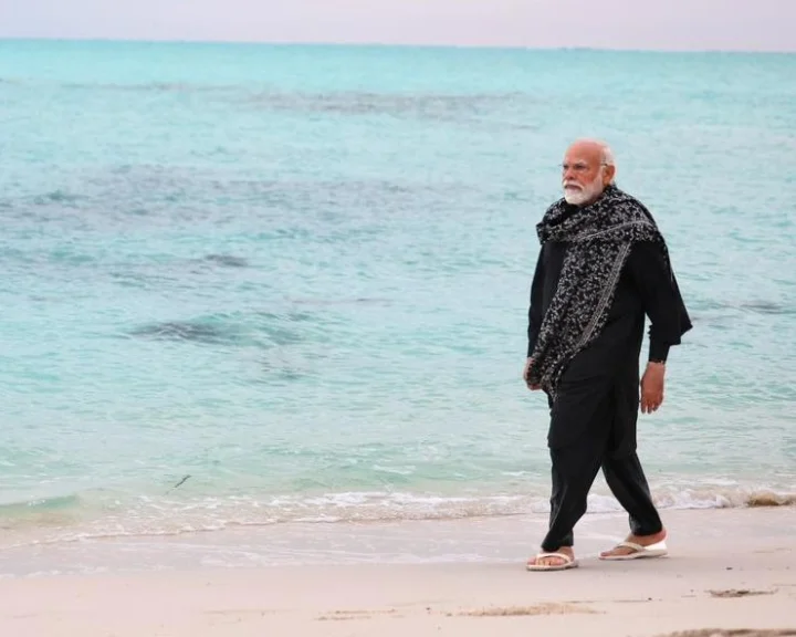 PM Modi in Lakshadweep