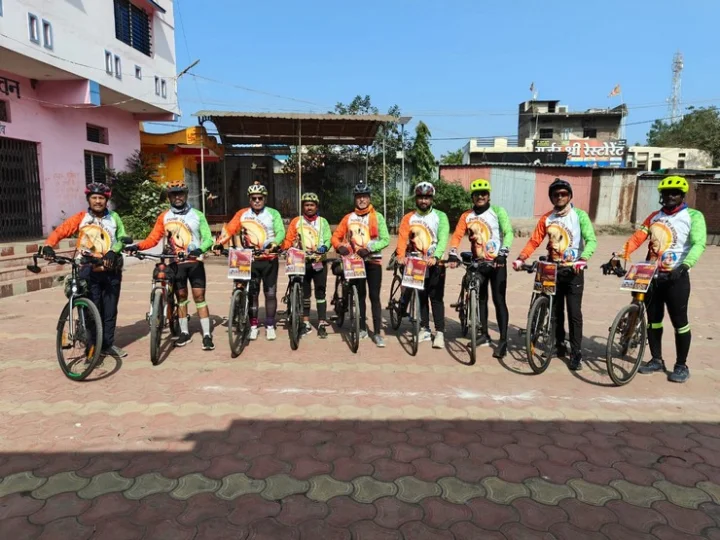 Cycle journey to Ayodhya