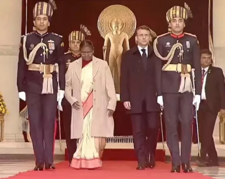 france president in republic day parade