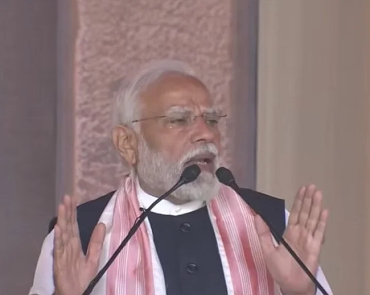 narendra modi in assam