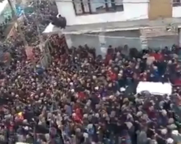 protest in ladakh