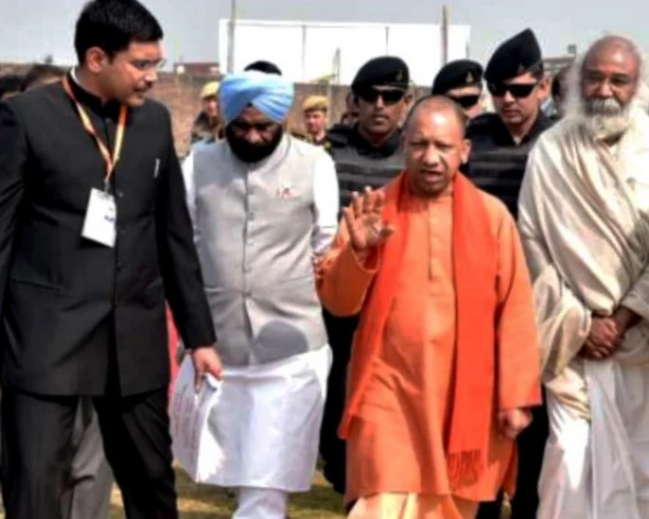 Chief Minister Yogi Adityanath inspected the preparations for the foundation stone laying programme of Shri Kalki Dham