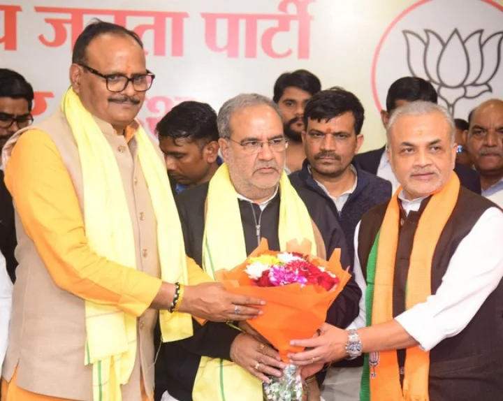vibhakar shashtri joins bjp