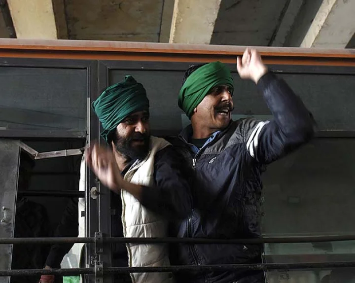farmers protest