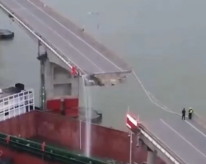china bridge collapse