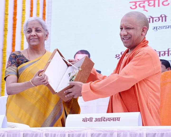 Finance Minister Nirmala Sitharaman praised Chief Minister Yogi Adityanath