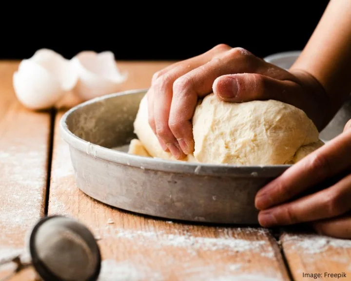 Atta Dough In Fridge