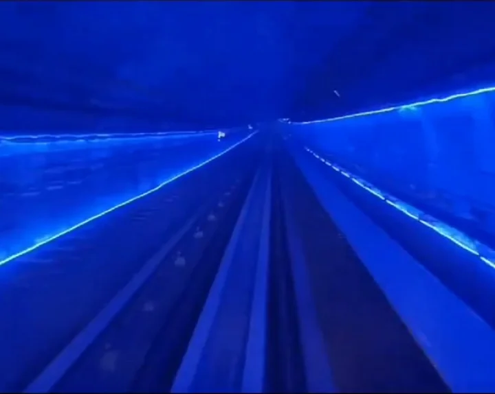 first under water metro