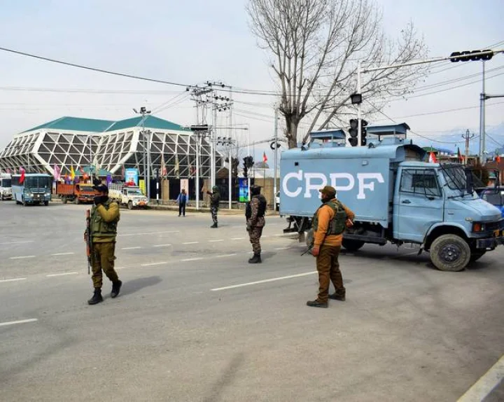 security in srinagar