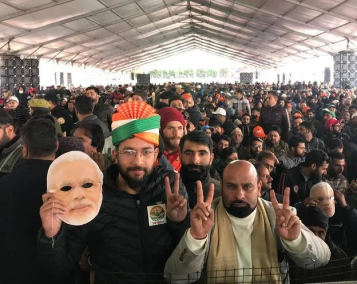 modi rally in srinagar