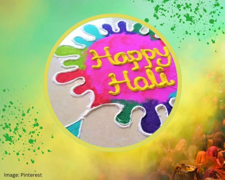 Holi Rangoli 2024