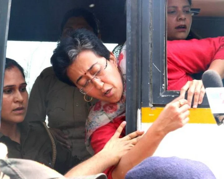 Protest against the arrest of Arvind Kejriwal