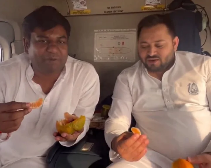 tejashwi yadav orange party