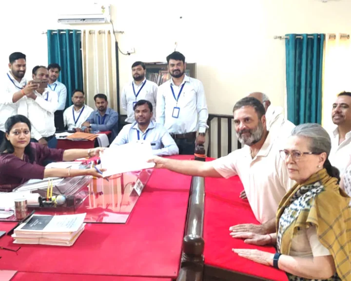 rahul gandhi nomination