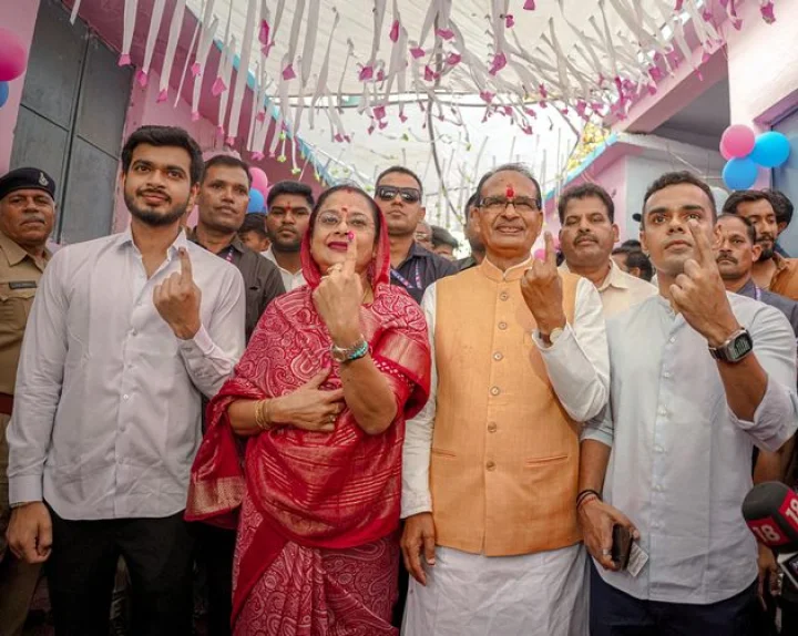 shivraj voting