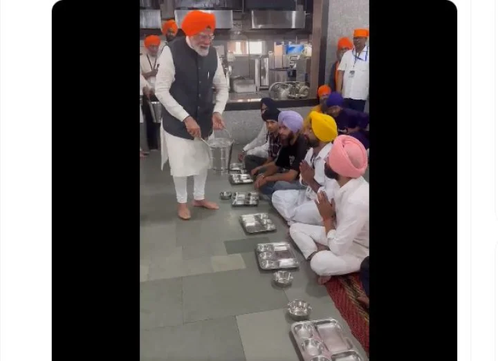 modi in langar