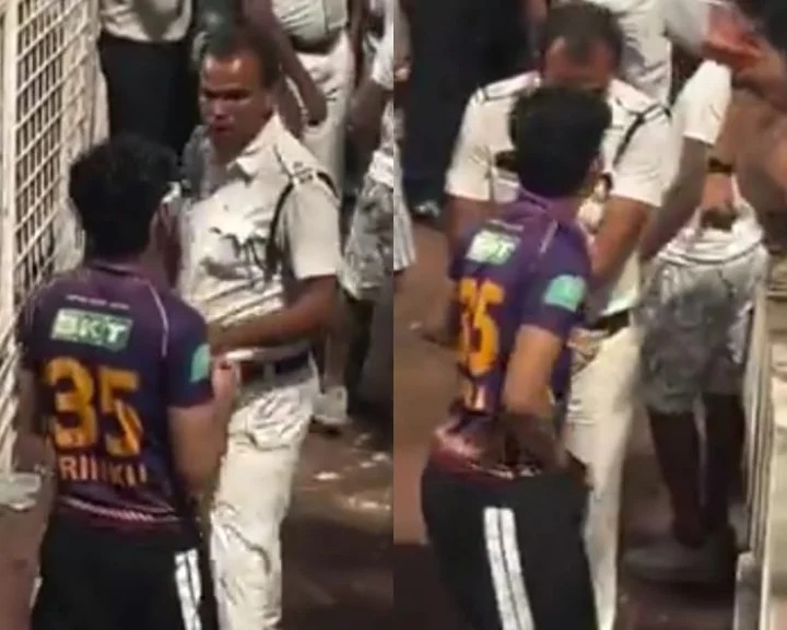 rinku singh fan hides ball in mi vs kkr match hindi news