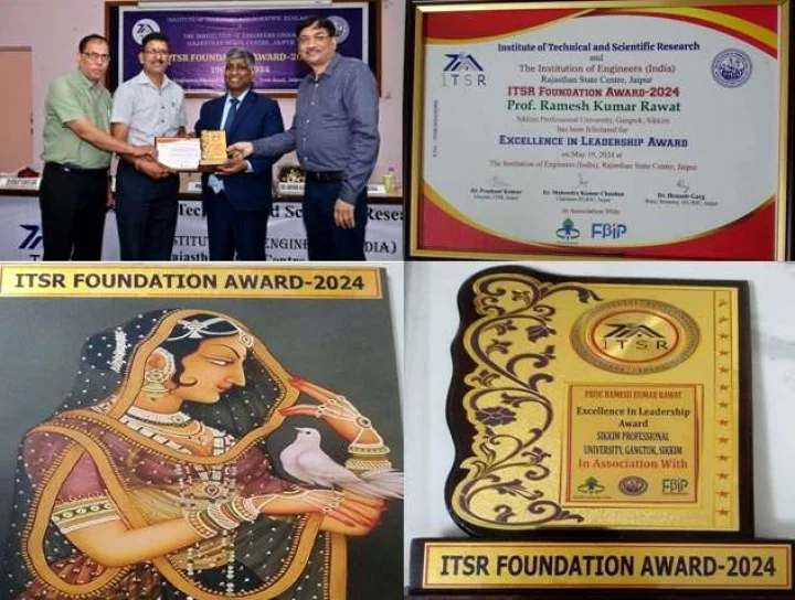 Ramesh Kumar Rawat honored